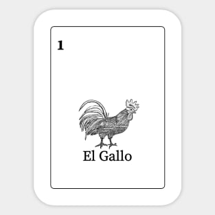 El Gallo Sticker